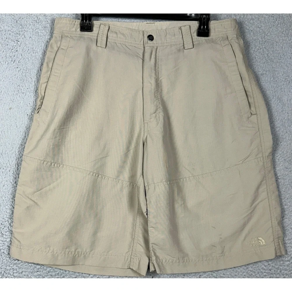 The North Face Horizon Shorts Mens 36 Tan Cargo Hiking Camping Outdoor Utility